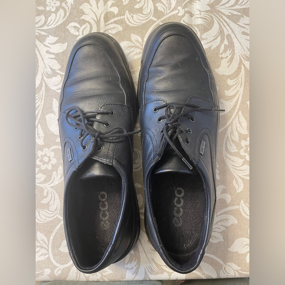 Ecco Leather Gore-Tex Golf Shoes